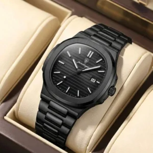 Poedagar 613 stainless steel quartz watch For Men